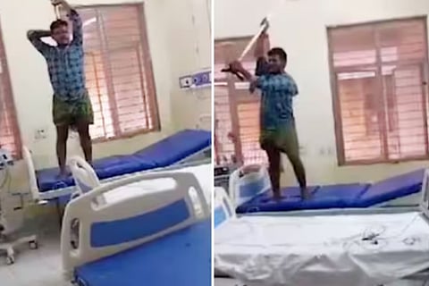Mentally unstable Andhra man