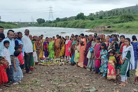 Obeisance to Malaprabha river