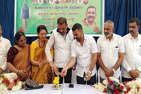 Pramod Muthappa accepts power