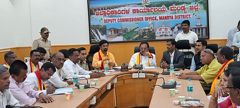 Preparatory meeting of the Kasapa conference Mandya