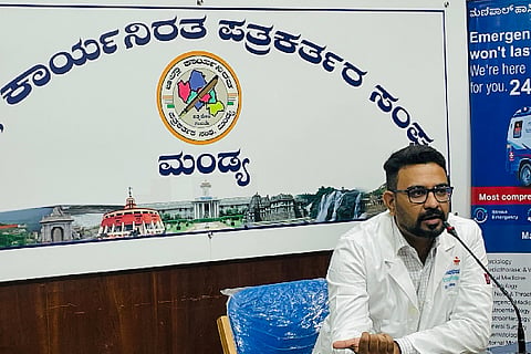 Gastroenterologist and Hepatologist Consultant Dr. R. Nischay Samvada mandya