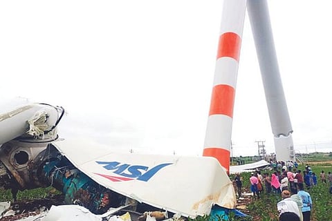 Sandur wind Power Fan Colaps
