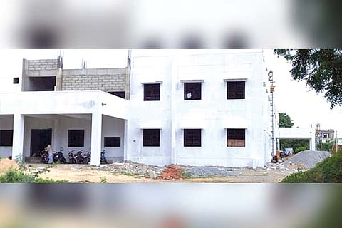 Sindhanour mother-child hospital bulding