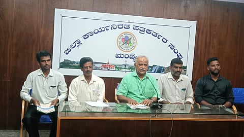 Subhash Palekar Farmers Press Conference Mandya
