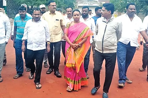 Thimmapura, Umashree visit to Nandgaon
