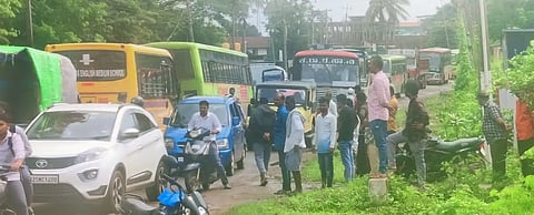 Tragic jam in mundgod