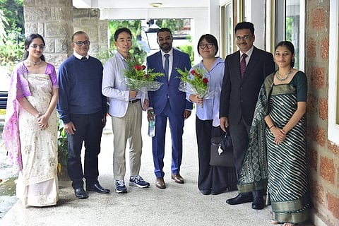 Visit of a dentist from Seoul to Virajpet