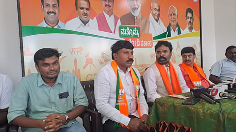 bjp press meet