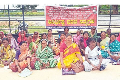 hbhalli protst
