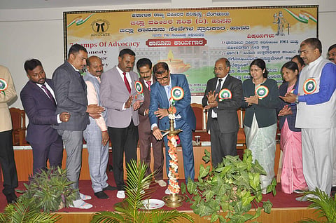 ವಕೀಲರು ನಿತ್ಯವೂ ಕಲಿಕೆಗೆ ಒಡ್ಡಿಕೊಳ್ಳಲೇಬೇಕು: ನ್ಯಾ.ಎಚ್.ಪಿ. ಸಂದೇಶ ಕಿವಿಮಾತು