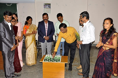 ರಾಜ್ಯಮಟ್ಟದ ಚೆಸ್ ಪಂದ್ಯಾವಳಿಗೆ ಡಾ. ಒ.ಆರ್. ನಟರಾಜು ಚಾಲನೆ