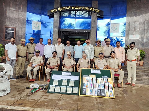 koppal thieves arrest sp dr.ram arasiddi