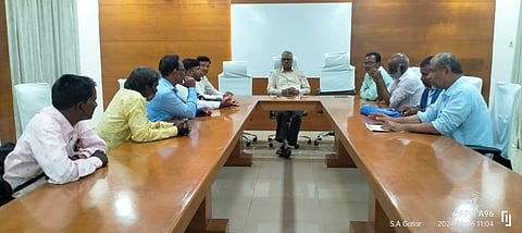 yadagiri psi parashuram death issue meeting koppal