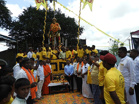 ಶ್ರದ್ಧಾಭಕ್ತಿಯಿಂದ ಜರುಗಿದ ಶಿಲಾ ಮೂರ್ತಿಗಳ ಪ್ರತಿಷ್ಠಾಪನೆ