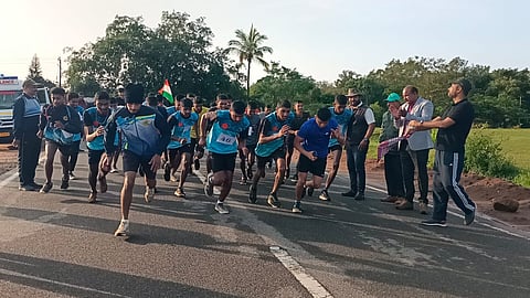 ಹರ್ ಘರ್ ತಿರಂಗಾ ಕಾರ್ಯಕ್ರಮದ ಅಂಗವಾಗಿ ಮ್ಯಾರಥಾನ್