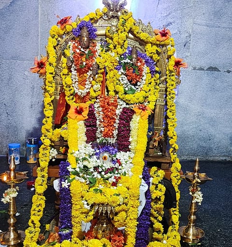 ಚಂದ್ರಮೌಳೀಶ್ವರ ದೇವಾಲಯ ಪ್ರತಿಷ್ಠಾನದ ಮಂಡಲ ಪೂಜೆ
