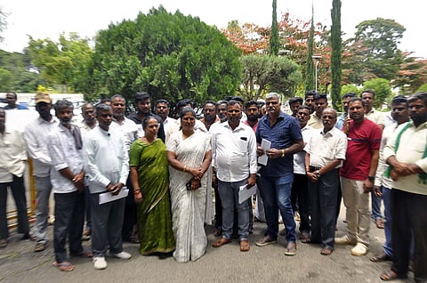 ಬಾಲಕಿ ಮೇಲೆ ಅತ್ಯಾಚಾರ ಜಿಲ್ಲಾ ಮಡಿವಾಳ ಯುವ ಘಟಕದಿಂದ ಪ್ರತಿಭಟನೆ