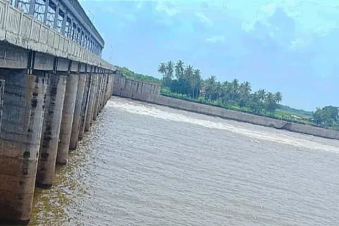 5.8 TMC water storage in Hipparagi Reservoir