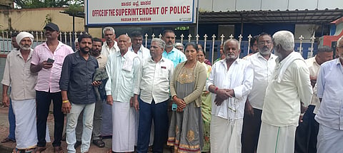 ಯುವಕನ ಪುಂಡಾಟಕ್ಕೆ ಗ್ರಾಮಸ್ಥರು ಹೈರಾಣು:ಎಸ್ಪಿಗೆ ಗ್ರಾಮಸ್ಥರು ದೂರು
