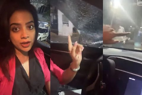 Actress Payel Mukherjee allegedly attacked by Biker in Kolkata