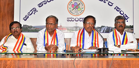 Buddhist Mahasabha press conference Mandya