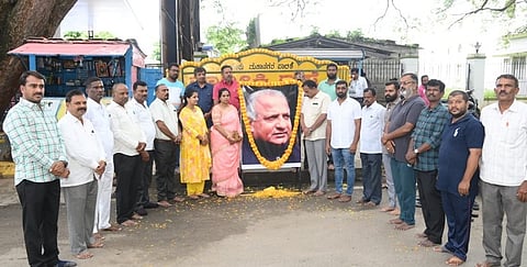 Celebration of 'Devaraja Arasu Jayanti' in Paduvarahalli