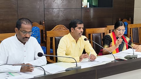 DC Dr. Kumara meeting Mandya