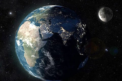 Earth and Moon