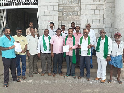 Farmers protest Mandya