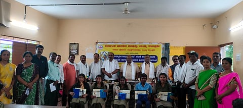 Folk song singing competition Mandya