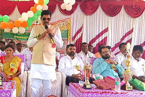Jagaluru, sports event,
