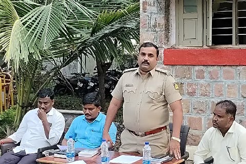 Kolhar, Police Station, Ganesh Chaturthi, Peace Meeting, PSI,