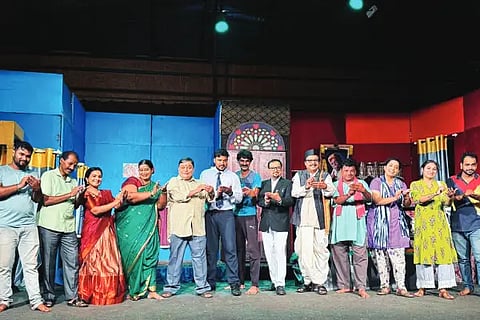 Laughter drama in Jamakhandi