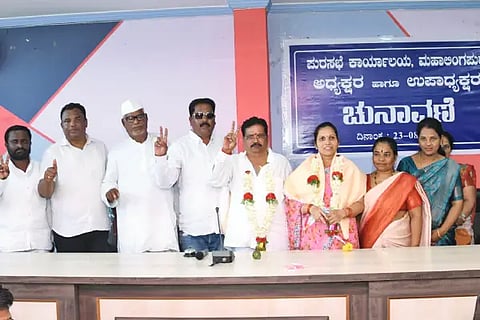 Mahalingapur municipality under Congress wing