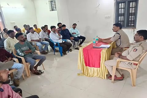 Meeting of Ganesha Pratishtapana Samiti members