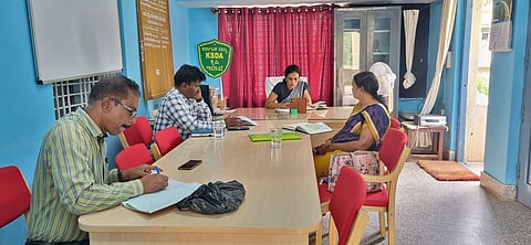 Meeting on Paddy Cultivation Mandya