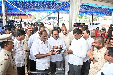 Minister Chaluvarayaswamy's criticism against BJP and JDS Mandya