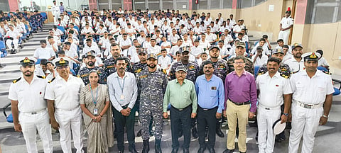 Naval Wing Camp at PES College Mandya