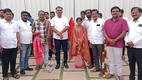 Nelwad SDMC Members Sanman
