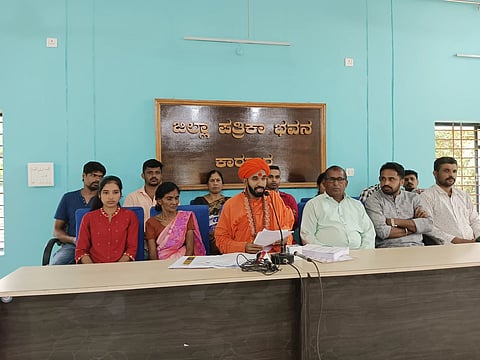 Pranavananda swamiji press meet