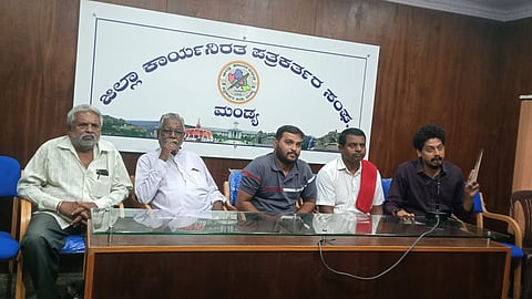 Rangabandi Trust Press Conference Mandya