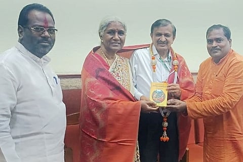 Shivayya Swamy Meets Dr. C.N. Manjunath