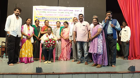 Social drama performance mandya