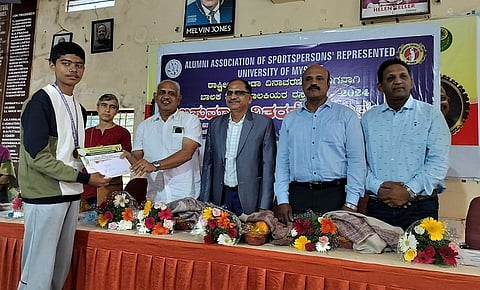 Sports Day was celebrated in Mysore