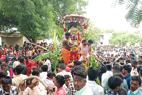 Sridevi Jatra at Karavinala.