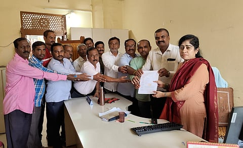 Submission of appeals by aided school-college employees Mandya
