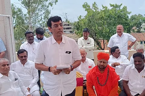 Sunil Gowda Patila, Bld Souharda Sahakari Bank, Muddebihal,