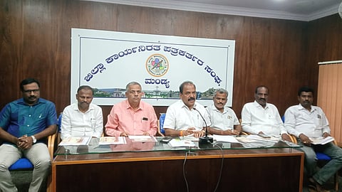 T. Thimmegowda Foundation Press Conference Mandya