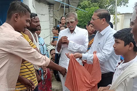 Tehsildar who put the evils in the bag