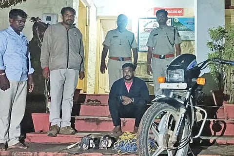 The man who ambushed the animal was arrested